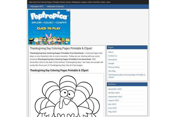 Amadeus theme site design template sample
