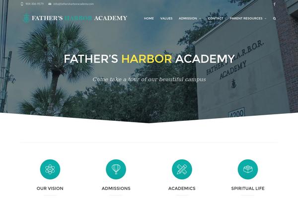 Fortuna theme site design template sample