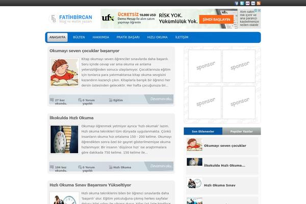 fatihbircan.com site used Portakal