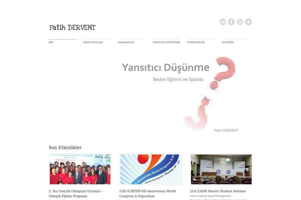Perfekto theme site design template sample
