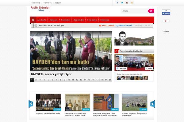 fatihdundar.com site used EsenPortal