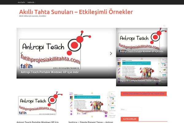Awaken theme site design template sample