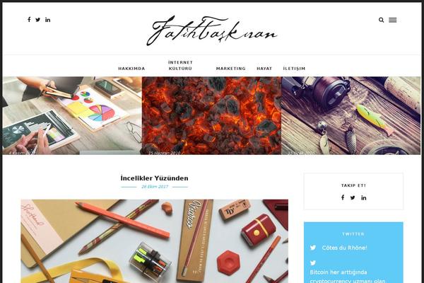 Letsblog theme site design template sample