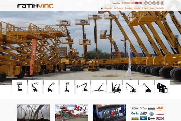 Site using Wooswipe plugin