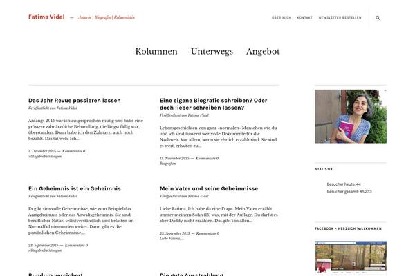 Zuki. theme site design template sample