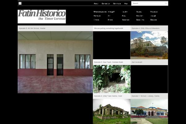 Fontfolio theme site design template sample