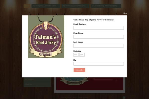 fatmansbeefjerky.com site used MiCasa