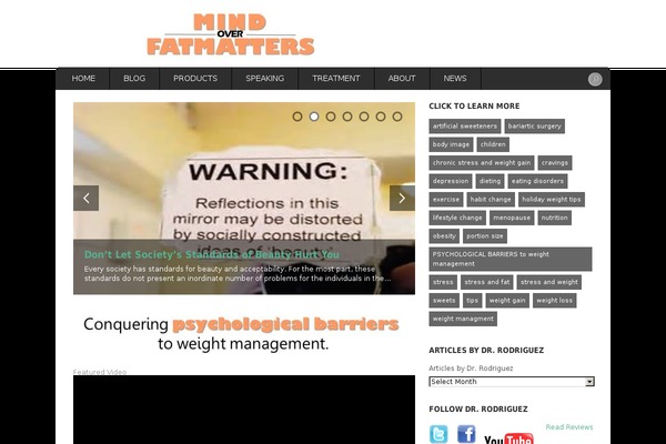 fatmatters.com site used Orbit News