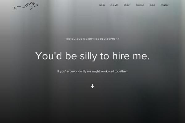 Site using Kadence-simple-share plugin