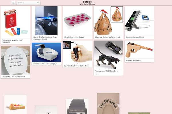Covert PinPress theme site design template sample