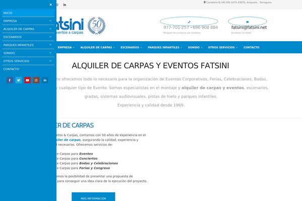 Porto theme site design template sample
