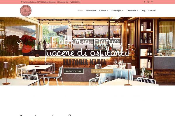 Site using Wp-food plugin