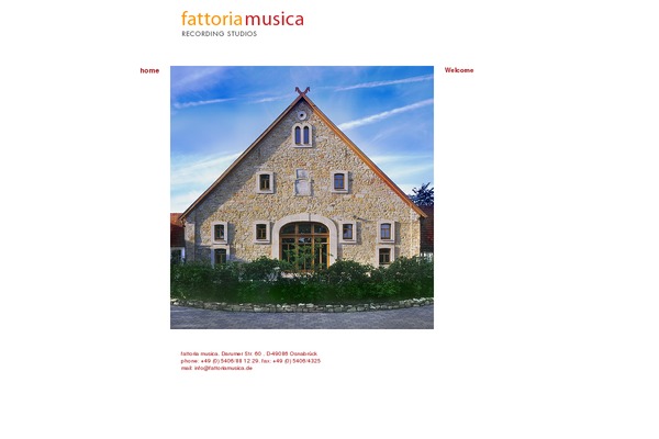 fattoriamusica.de site used Fattoria-musica