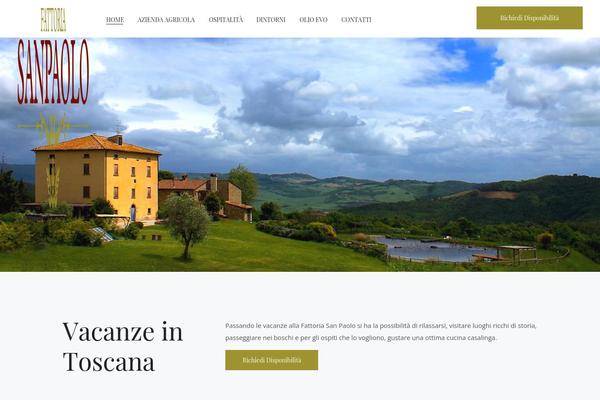Albergo theme site design template sample