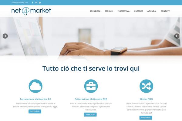 fatturaelettronica-pa.com site used Net4market