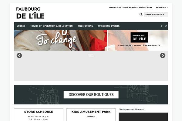 Brandon-child theme site design template sample