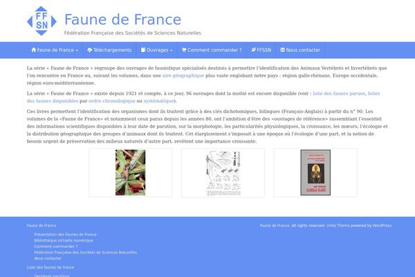 Unite theme site design template sample