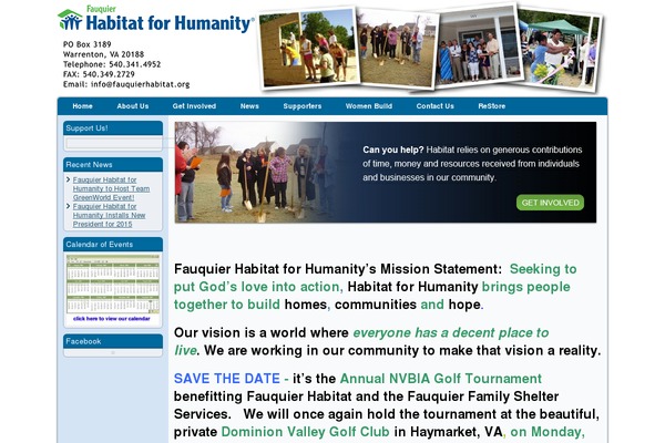 Habitat theme site design template sample