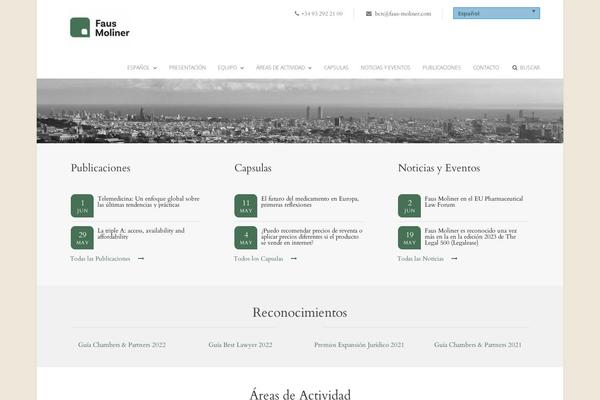 Site using Gdlr-lawyer plugin