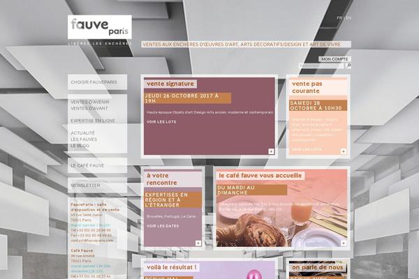 fauve theme websites examples