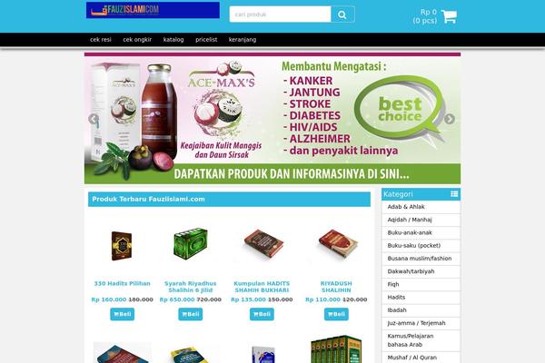 Pasaraya theme site design template sample