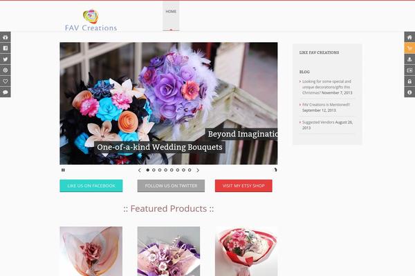 Forte theme site design template sample