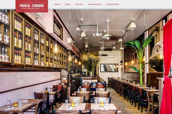 NUVO theme site design template sample