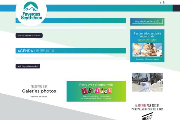 faverges.fr site used Faverges