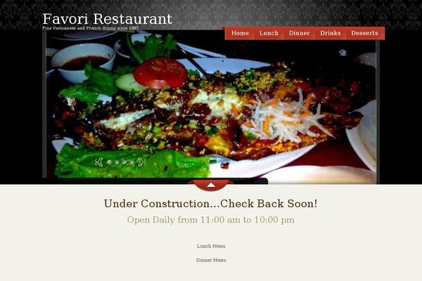 favorirestaurant.com site used MyRestaurant