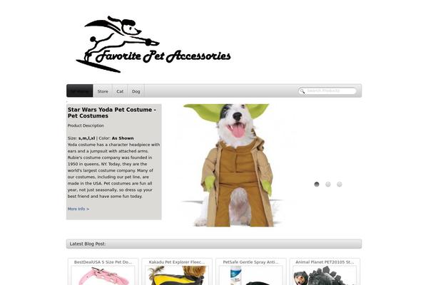 Mio theme site design template sample
