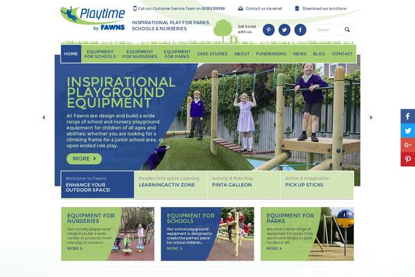 fawns.co.uk site used Playtime