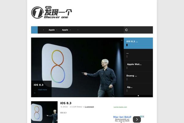 Bloggit theme site design template sample