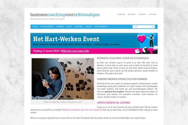 Enterprise theme site design template sample