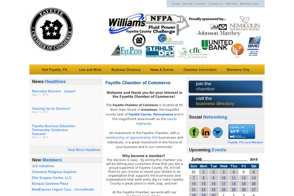 fayettechamber.com site used Njf