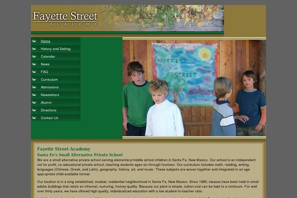 fayettestreetacademy.org site used Fayette