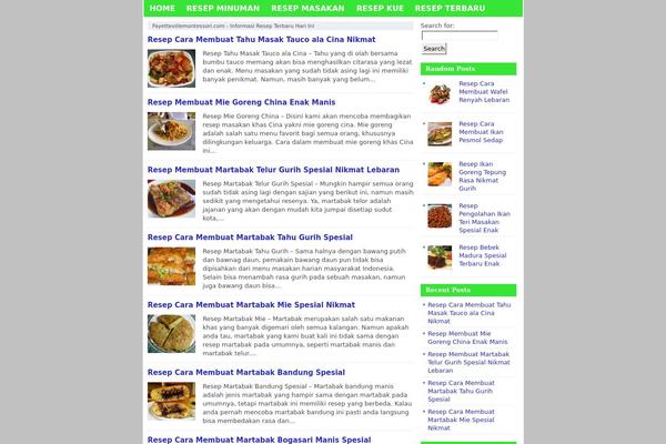 Nyeo theme site design template sample
