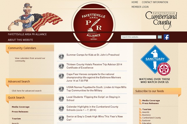 Site using Category-specific-rss-feed-menu plugin