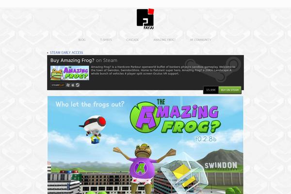 Gigawatt theme site design template sample
