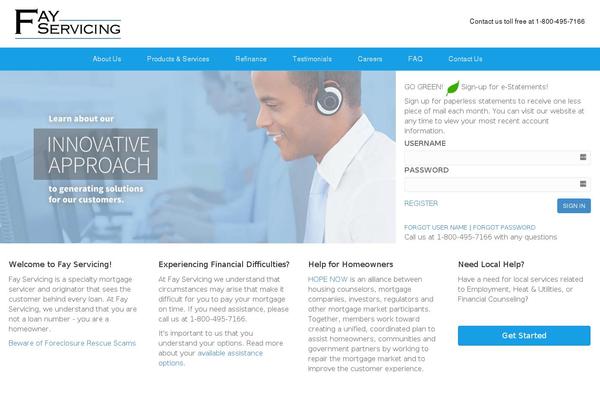 fayservicing.com site used Fay_servicing