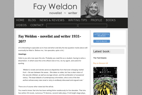 fayweldon.co.uk site used Ultrachildfw