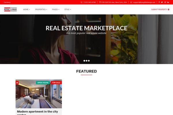 Site using Myhome-idx-broker plugin
