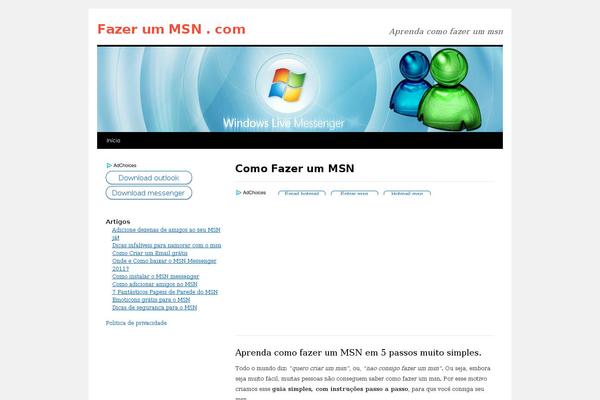 Tema theme site design template sample
