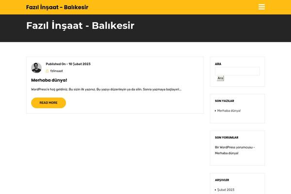 Site using Radiantthemes-addons plugin