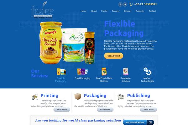 Abs theme site design template sample