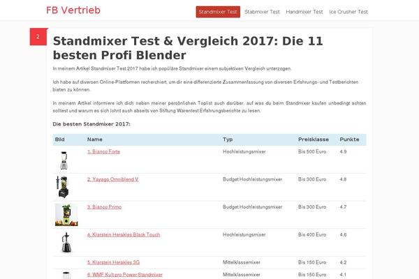 fb-vertrieb.de site used Focusblog