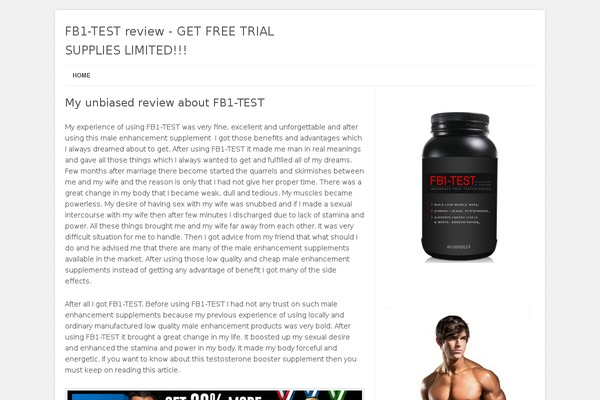 Leaf theme site design template sample