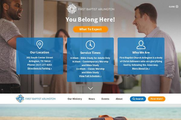 Site using CC Child Pages plugin