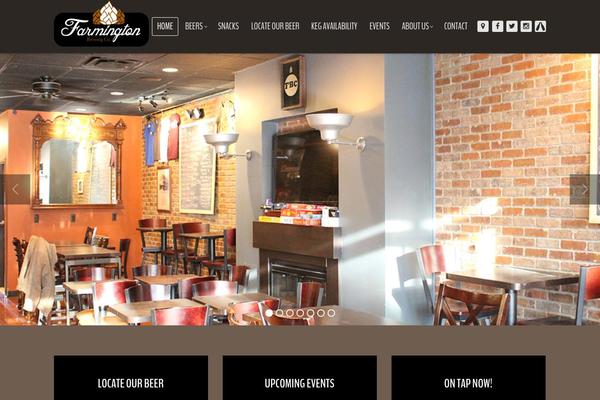 Growler theme site design template sample