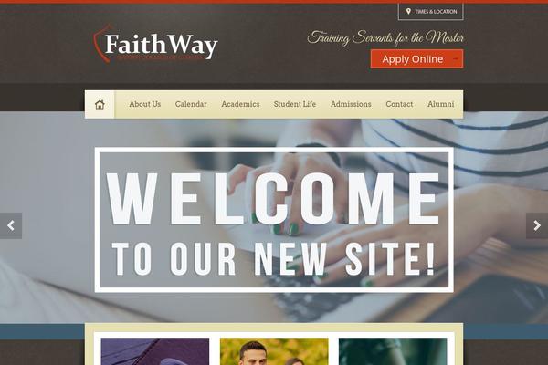 Grand College theme site design template sample