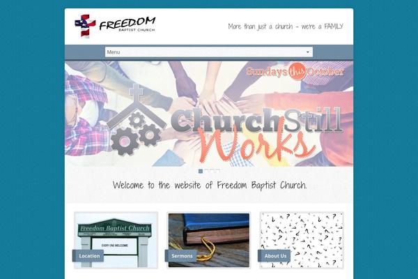 Risen theme site design template sample